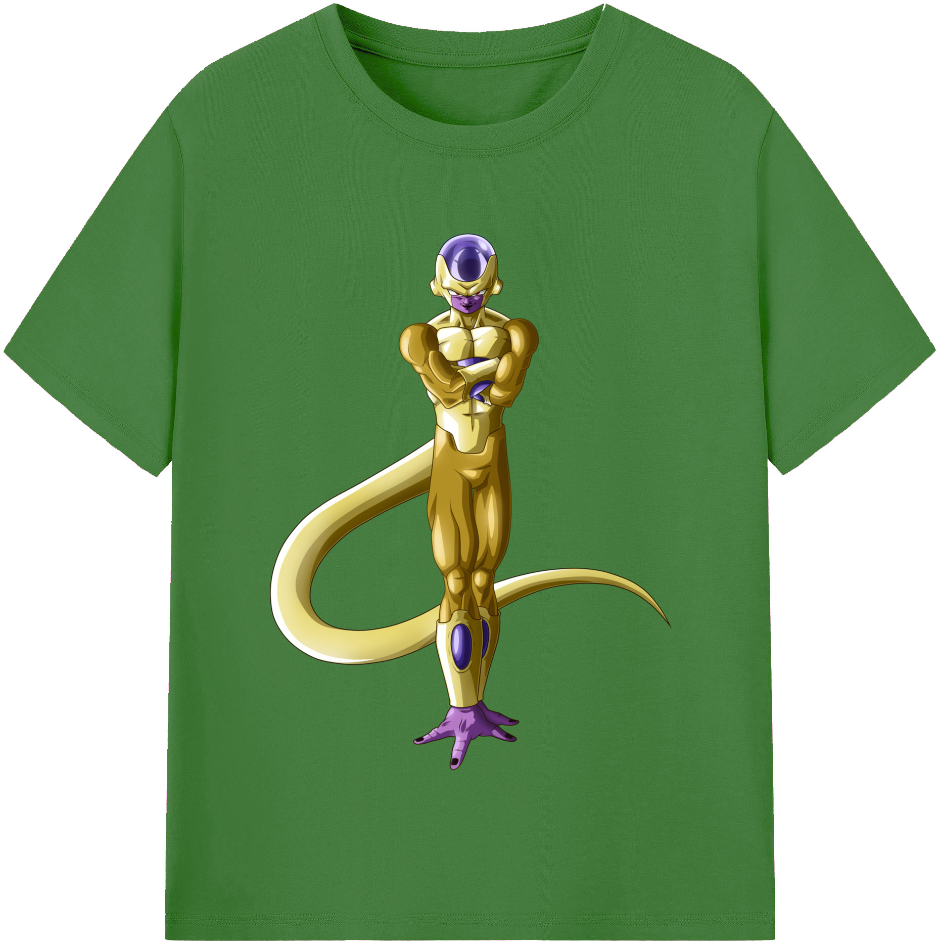 （画像用） ドラゴンボール フリーザ DRAGON BALL Frieza レディースカジュアルプリントTシャツ（綿100％）